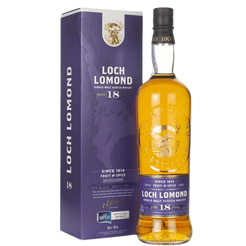 Whiskey Loch Lomond Single Malt 18 y.o. Gift Box
